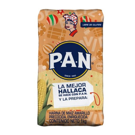 P.A.N Harina de Maiz Amarillo 1 kg