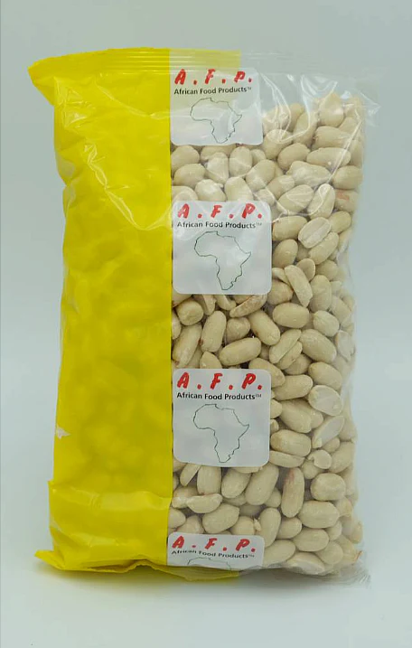 High-quality white peanuts for snacks and cooking.