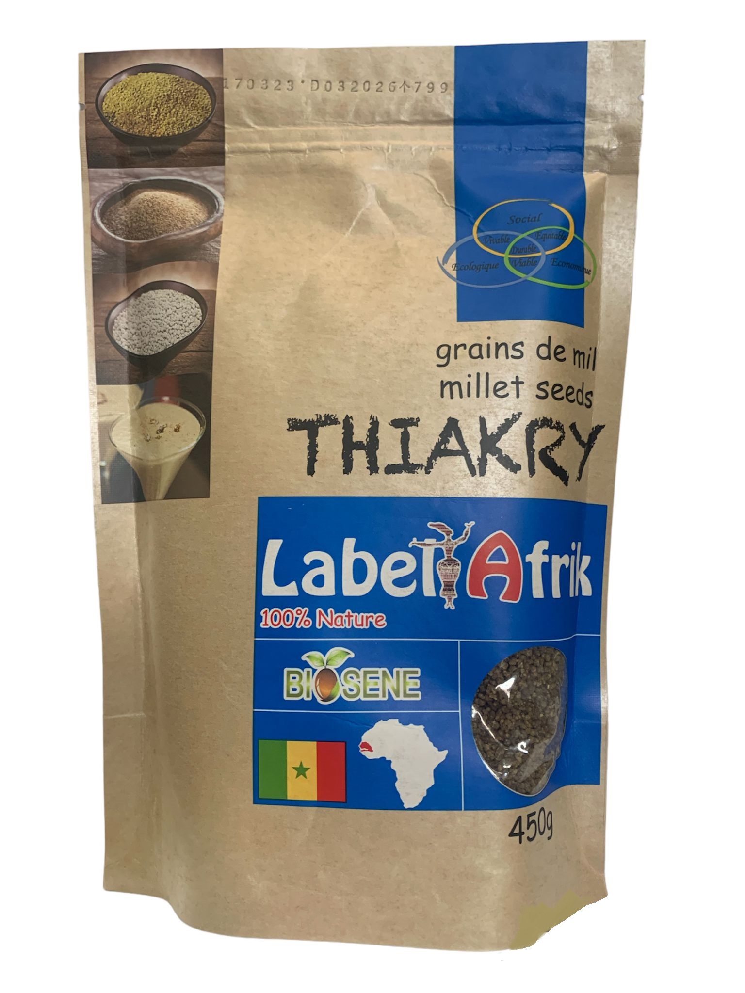 Label Afrik Thiakry 450 g