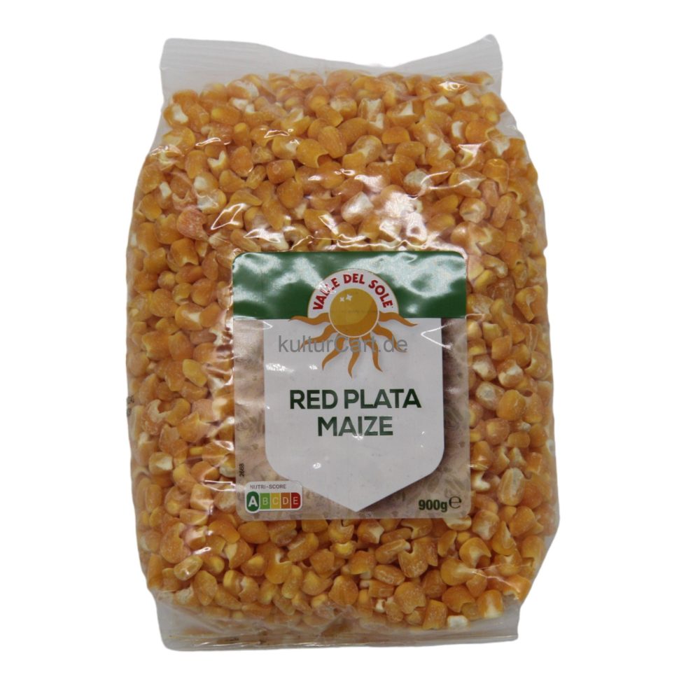 Red maize grains for nutritious meals.
