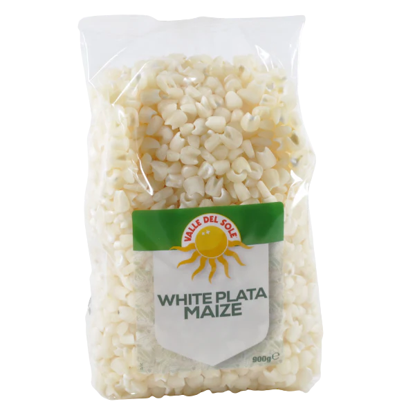 White maize beans for traditional cooking.