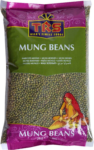 Quick-cooking mung beans, rich in nutrients.