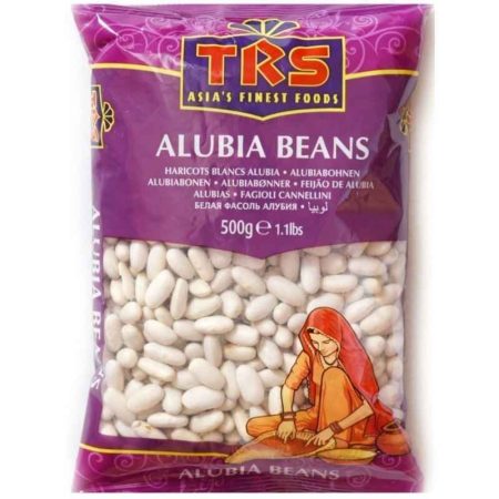 White alubia beans for soups and stews.