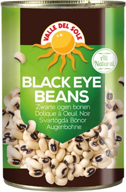 Valle Del Sole Black Eye Beans 1KG