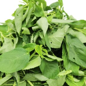 L/F Ademe,, is a fresh leafy vegetable widely used in West African cuisine. It is commonly prepared in traditional soups and sauces, where it adds a rich flavor and natural thickness to dishes.