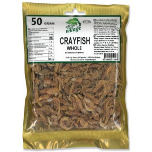 Africa Village Crayfish Whole 50G