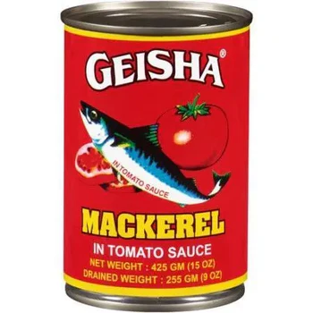 Geisha Mackerel in Tomato Sauce 425G