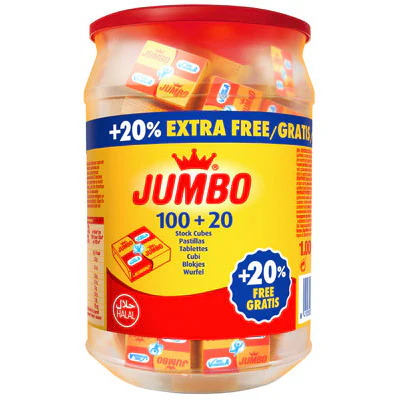 Jumbo Cubes 100+20 1KG