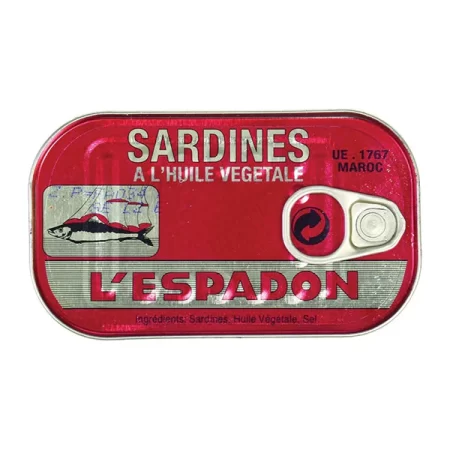 L'Espadon Sardines 125G