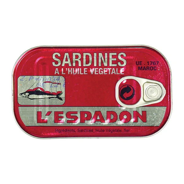 L'Espadon Sardines 125G