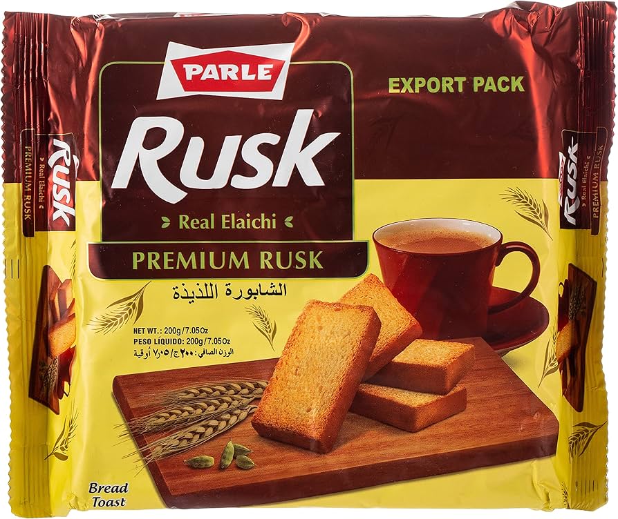 Parle Rusk 600G offers delicious twice-baked crunchy rusks perfect for tea lovers. Ideal for families who enjoy a classic tea-time snack.