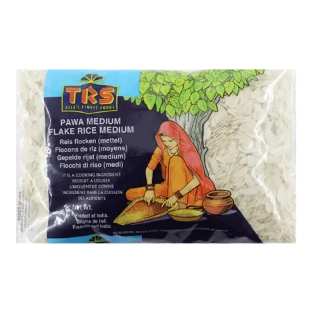 TRS Flake Rice Medium 300G is perfect for preparing light meals and traditional recipes with soft texture and mild taste.