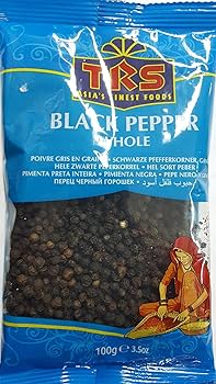 TRS Black Pepper Whole 100G