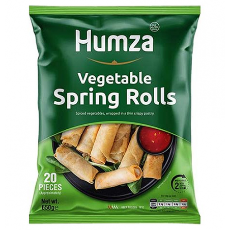 Humza Vegetable Spring Roll 20pcs